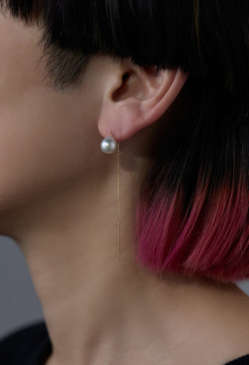 Akoya Pearl Chain Pierce