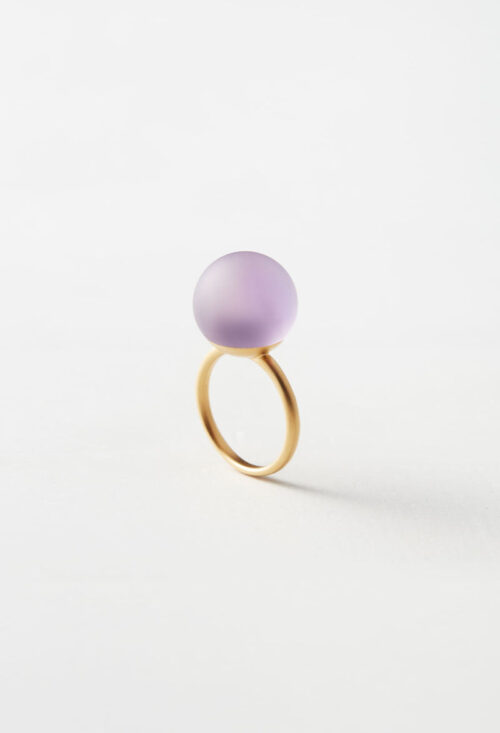 Amethyst gyoku Ring / M