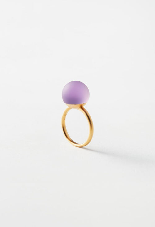 Amethyst gyoku Ring / S