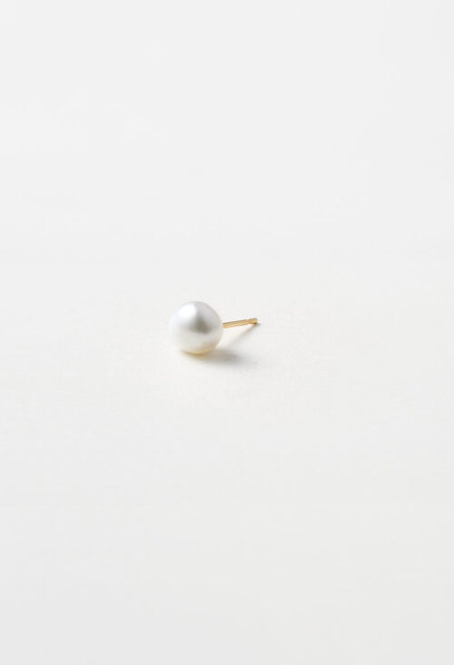 Gray South Sea Keshi Pearl Pierce