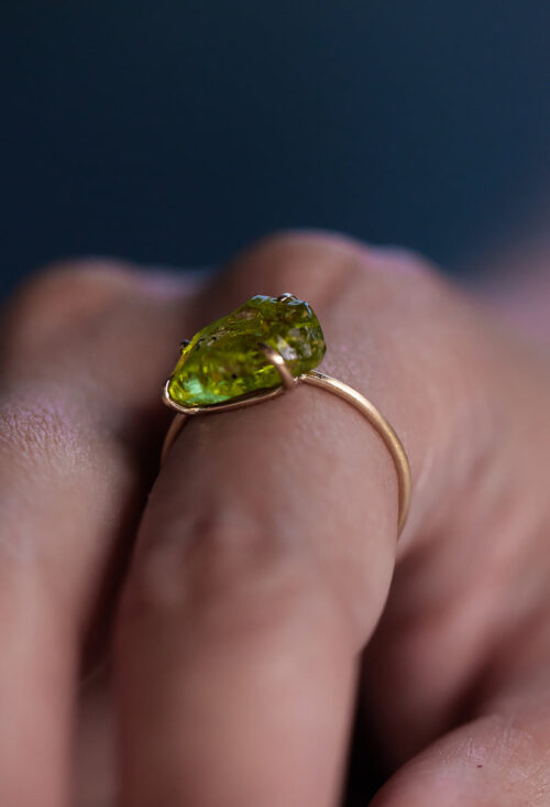 Peridot Gem Ring