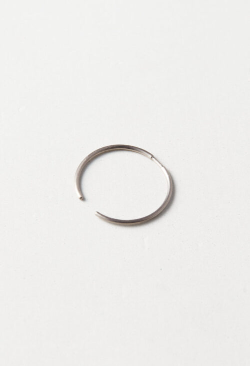 hoop / L / K18WG / Matte