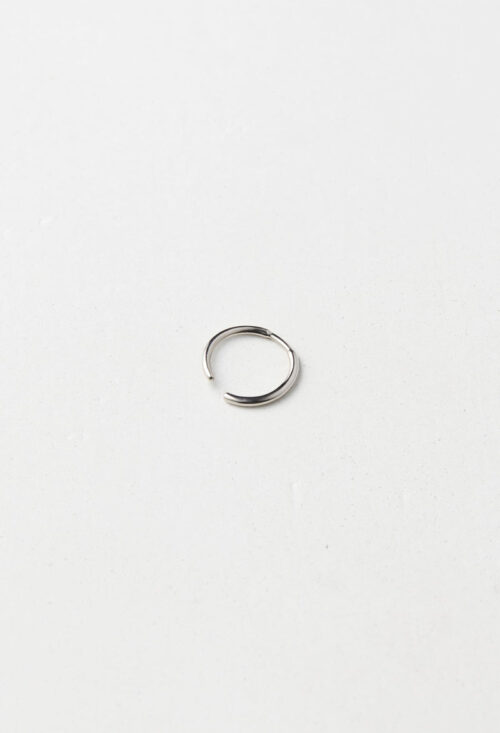 hoop / S / K18WG / Gloss